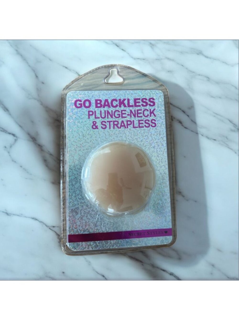 GO BACKLESS Beige Silicon Nipple Covers NEW NIP